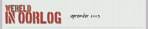 Wereld in Oorlog september 2009